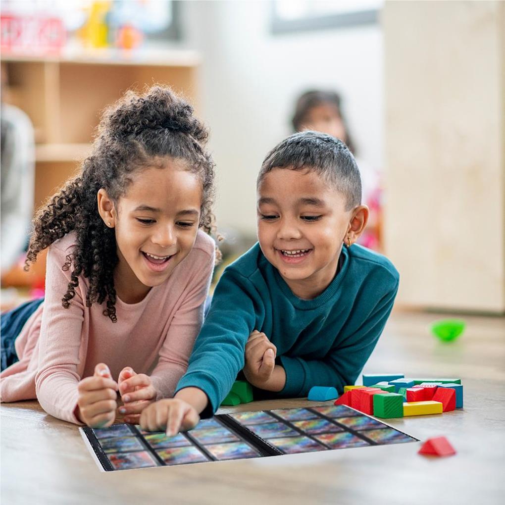 20 страниц большой емкости портативная игровая карточная коллекционная книга баскетбольные бейсбольные карты спортсмены держатель альбом аксессуар