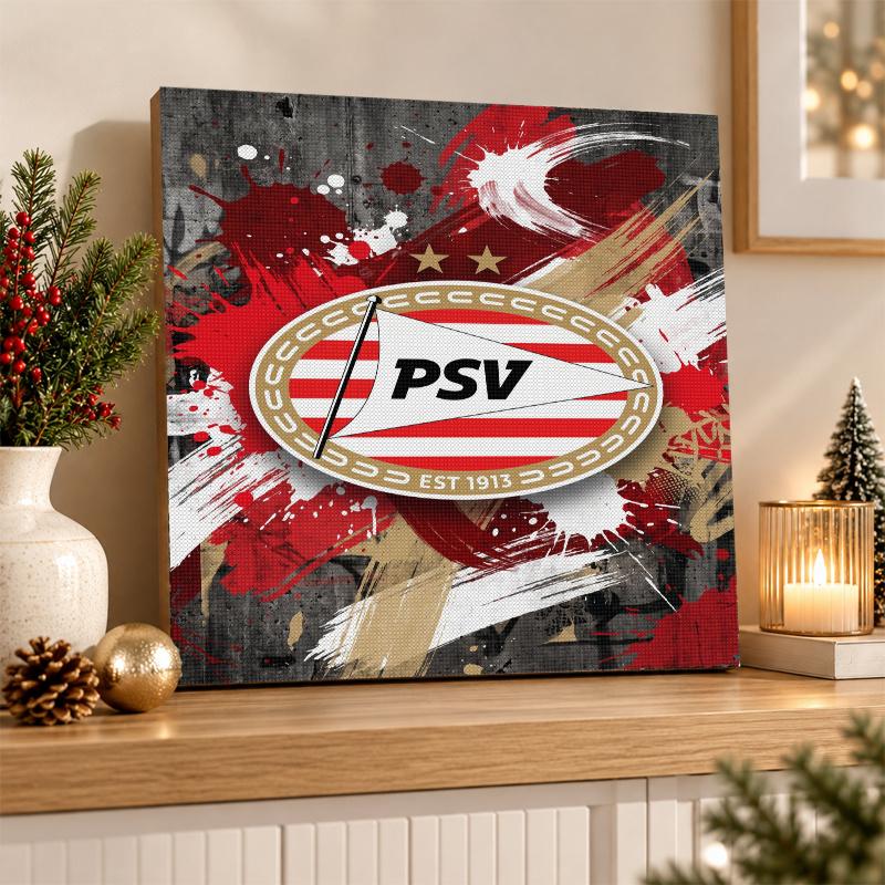 PSV Eindhoven FC Diamond Painting Kit 5D Full Drill DIY Diamond Mosaic Wall Art Home Decor