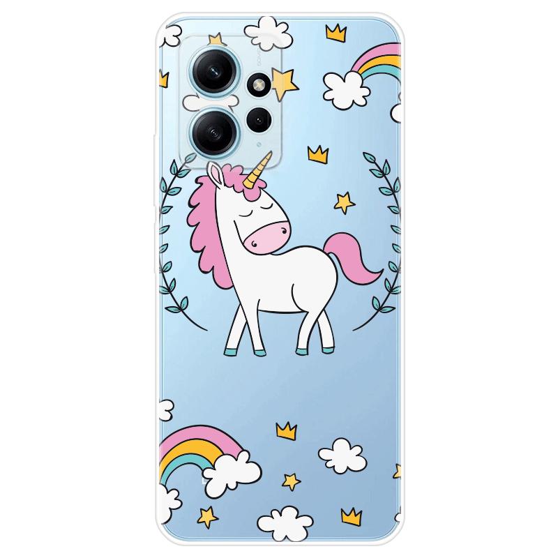 Для Xiaomi Redmi Note 12 Note12 4G чехол Мягкая силиконовая задняя крышка Мультяшный чехол для телефона Разнообразие