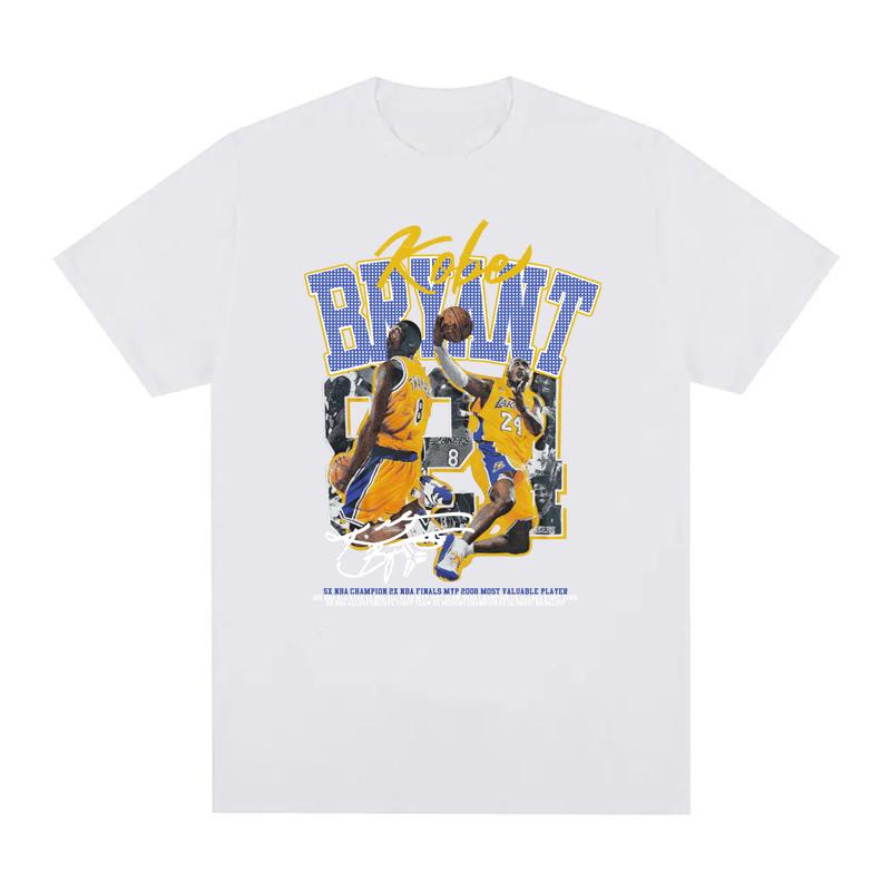 Футболка Kobe Cool Streetwear для мужчин и женщин, модная хип-хоп чистая футболка для мужчин, размер ЕС, футболки