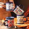 Polish Ceramic Household Couple Cup Coffee Cup Water Cup Creative Breakfast Cup Tea Cup Children