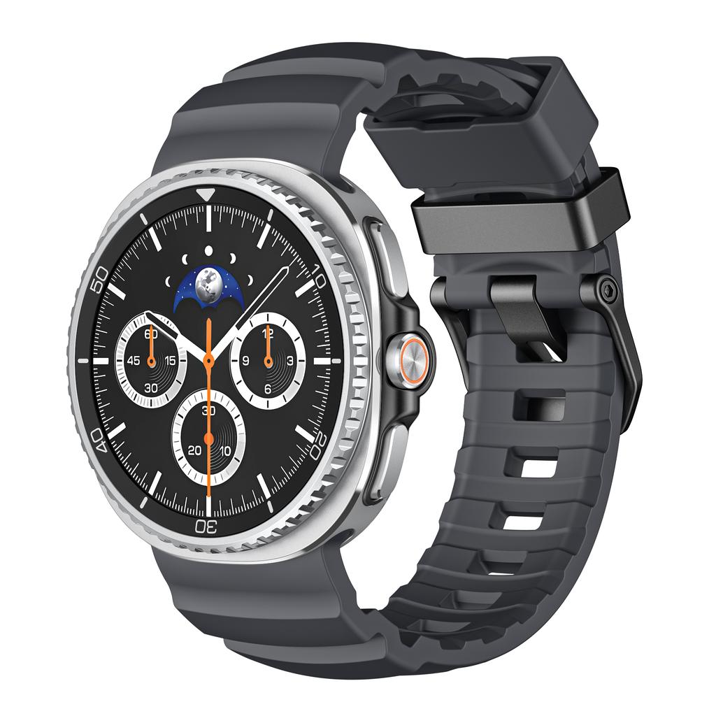 Силиконовый ремешок Trail для Samsung Galaxy Watch 8 44 мм 40 мм Спортивный браслет-ремень для Galaxy Watch 8 Classic 46 мм Оригинальный ремешок для часов