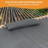 Гамак Sunbrella 12 футов с распорками и бесплатной подушкой для патио, двора, всепогодный и устойчивый к выцветанию, цвет Cast Slate