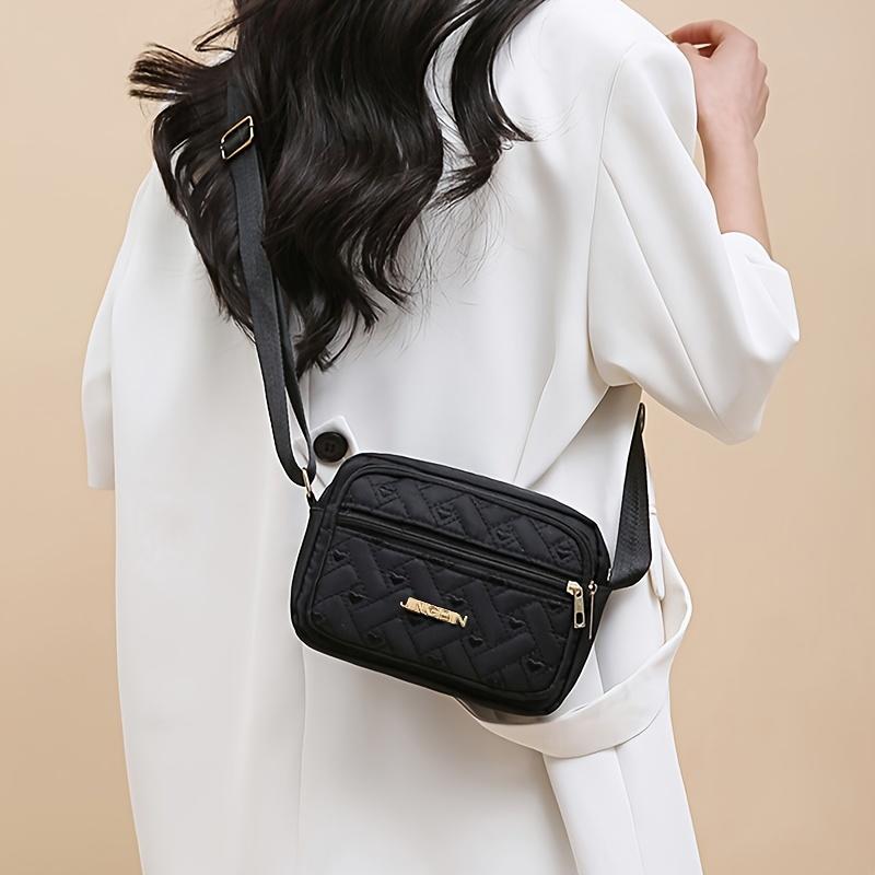 Lightweight Crossbody Bag for Girls, Casual Sports Travel Canvas Small Bag