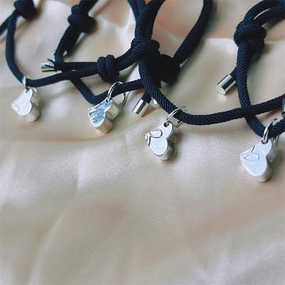 Магнитные браслеты дружбы «Четырехлистный клевер» для 4 шт. для женщин и мужчин, магнитное сердце, «Лучшие друзья навсегда», браслет на удачу, подарок