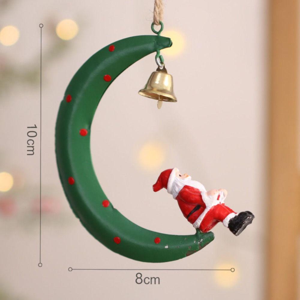 Подвески на елку в виде снеговика/лося/Санта-Клауса, украшение для рождественской вечеринки
