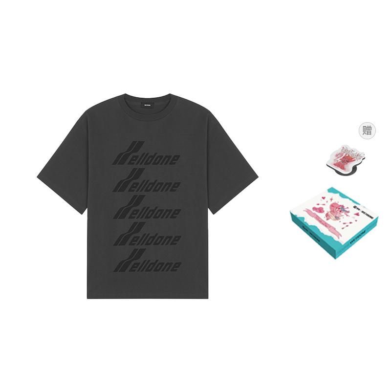 WE11DONE Logo-print Cotton T-shirt WD-TP6-20-074-U-CH