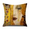 Vintage Art Cushion Cover Van Gogh Oil Painting Pillowcase Living Room Sofa Decoration Pillowcase