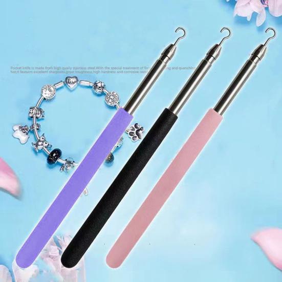 Инструменты для крепления браслетов Крючок из нержавеющей стали Помощь при ношении ювелирных изделий Металлические браслеты Помощь при застежках Молнии Застежки Браслеты Ожерелья Часы