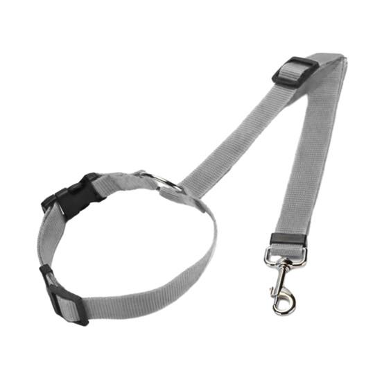 Съемный ремень безопасности для собак в машине, регулируемый ремень безопасности для собак, удерживающая система для домашних животных в машине, крепится к подголовнику автомобиля для маленьких, средних и больших собак