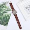 Six-Pin Men Wristwatch Leather Watchband Business Watch Fashion Quartz Watch