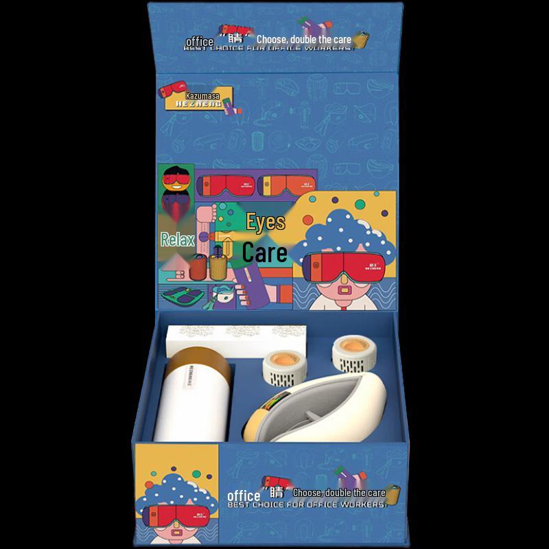 Массажер для глаз Hezheng и подарочный набор для здоровья