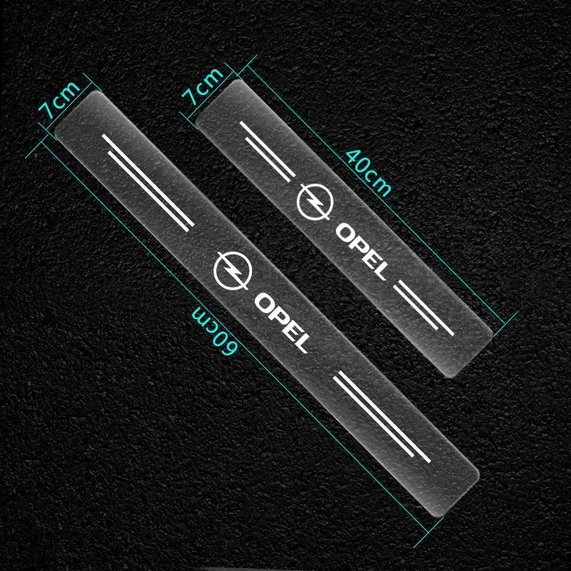 AAAEP1 Car threshold anti-scratch protective film For Opel insignia Astra H G J Antara vectra Vivaro corsa c d zafira b Car Styling