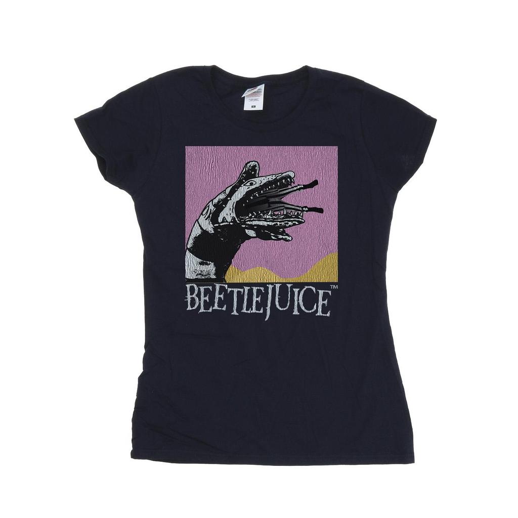 Beetlejuice Womens/Ladies Sandworm Snake Cotton T-Shirt
