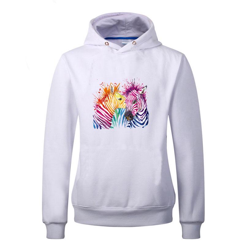 Color Zebra Iron On Patches Easy Printed By Household A-Level Washable T-Shirt Diy Decor Applique