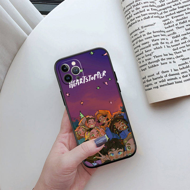 Чехол для телефона ED23 Heartstopper для iPhone 6 6s 7 8 11 12 13 14 15 XS Pro Max XR X SE Samsung S20 S21 S22 S23 S24 FE Ultra Plus Lite S21S A55