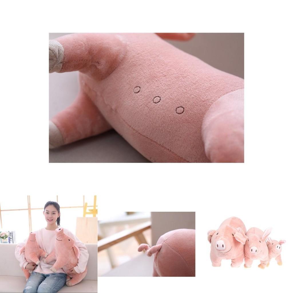 Милая плюшевая игрушка Розовый поросенок Мягкое животное Подушка для сна 25/40/60см Удобный размер