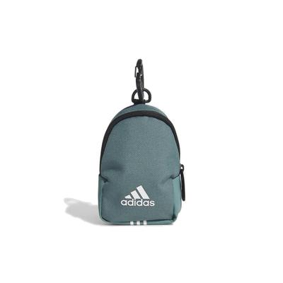 Полиэстеровый мини-кошелек для монет унисекс зеленый Adidas GL0951