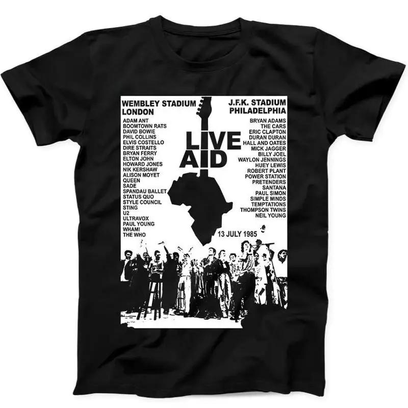 Live Aid Concert Music Event Wembley TShirt