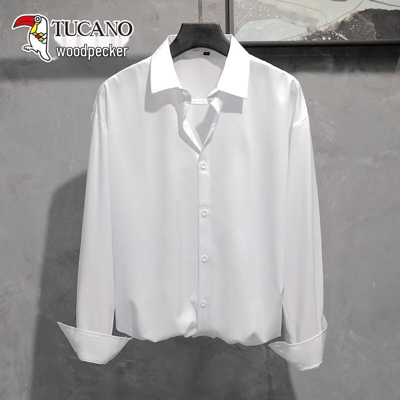 Tucano Мужская премиальная рубашка с длинным рукавом в стиле business casual