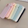 Макарон Однотонный чехол для iPhone 11 Pro Max Apple 11 Подходит для 11 Желейный 11 Plus Глянцевый 11 Мягкий