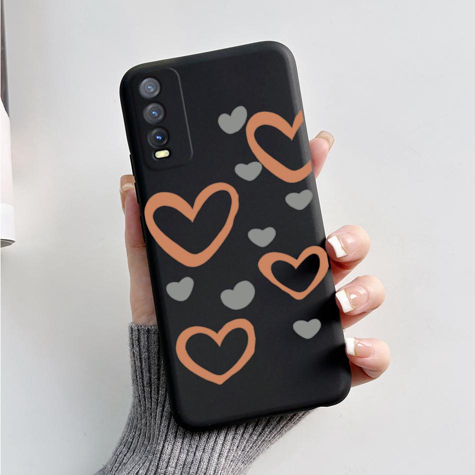 Для Vivo V2027 V2029 Vivo Y20 Y20i Y20s Чехол Милый Медведь Мультяшная Лягушка Задняя Крышка Мягкий Силикон Funda Для Vivo Y11s Y12s Y12a Etui