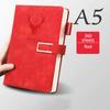 A5 Leather Notebook Diary Custom Logo  Business Journal Writing Genuine Leather Handmade