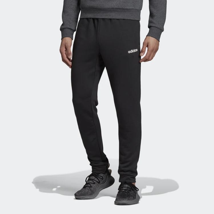 adidas Спортивные повседневные трикотажные брюки мужские низ черный EI5564