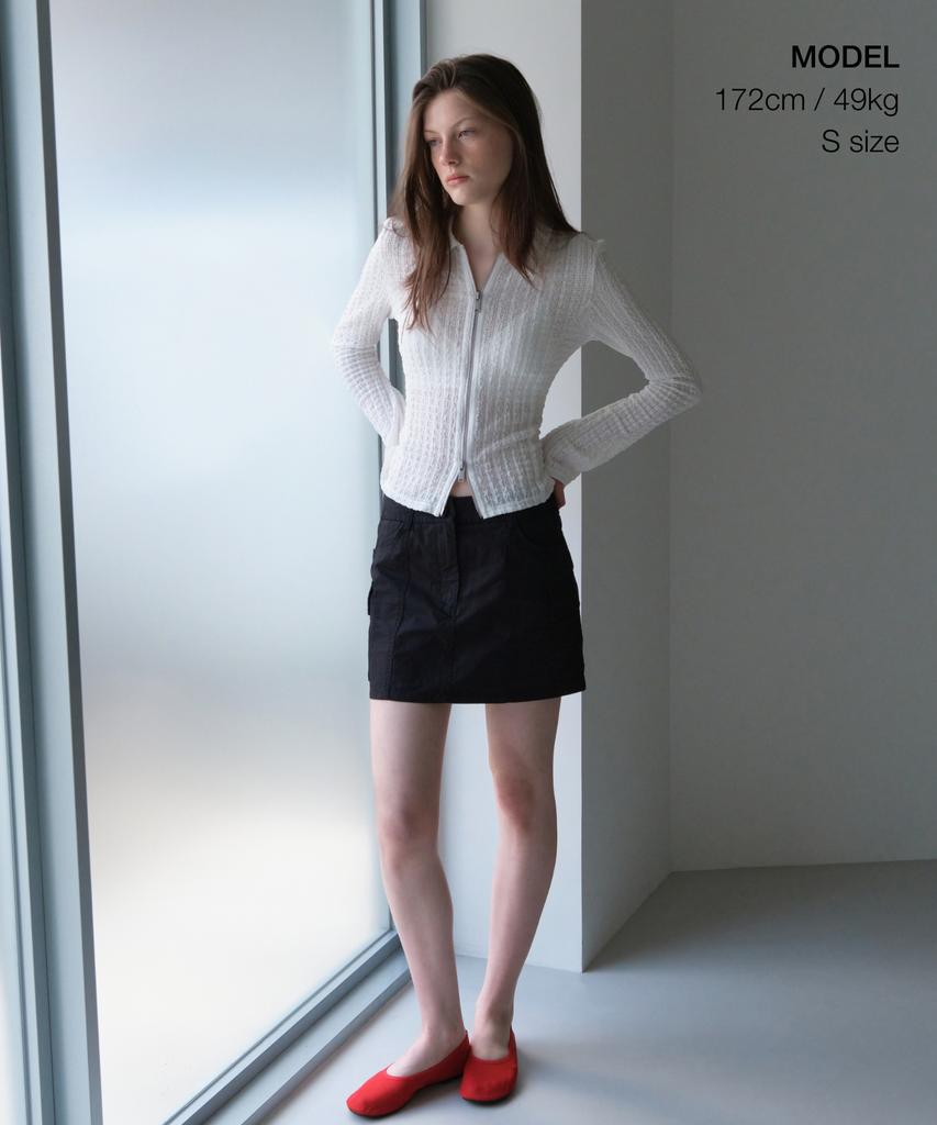 Musinsa Standard Woman Women'S Cargo Mini Skirt [Black]