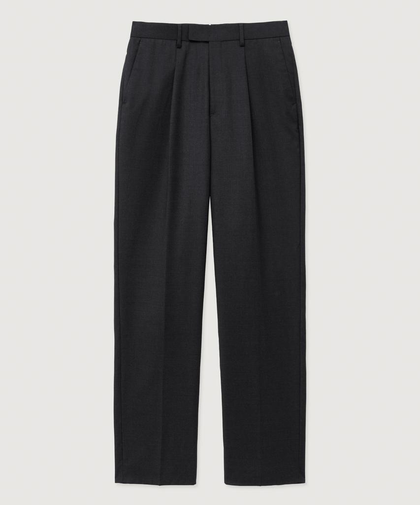 THEKNITCOMPANY [Togna] Compact Wool Tailored Pants 2 Colors