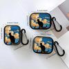 Чехол для наушников Cover Case Для Airpods Pro 1 Pro3 3 2 4 Pro2 Аниме Иллюстрация Кот