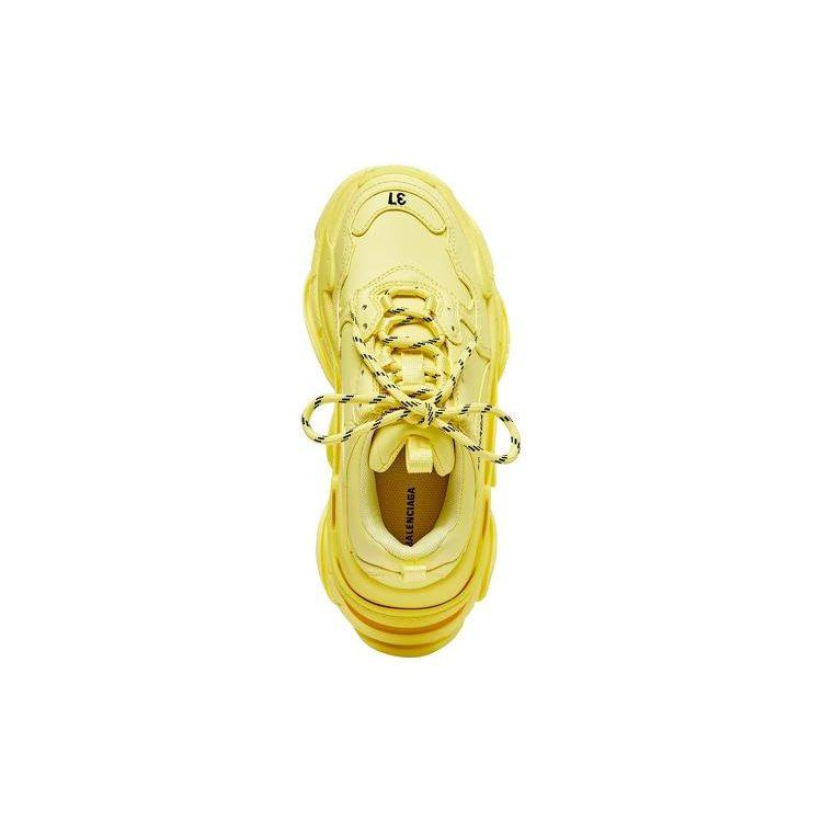 Balenciaga Женские кроссовки Triple S 'Светло-желтые' 524039W2FA57000
