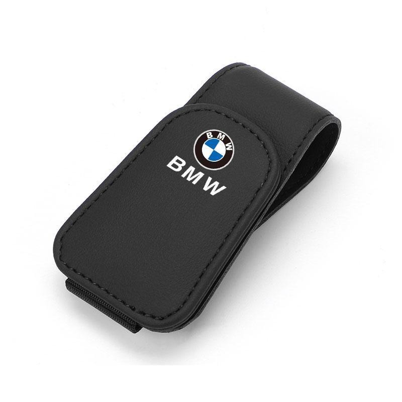 BBJJ8 BMW Car Interior Glasses Clip Storage Holder Accessories For F30 E90 G20 G05 G11 E48 E46 E36 E91 E28 X3 X1 X2 X4 X5 X6 E30 E34 M