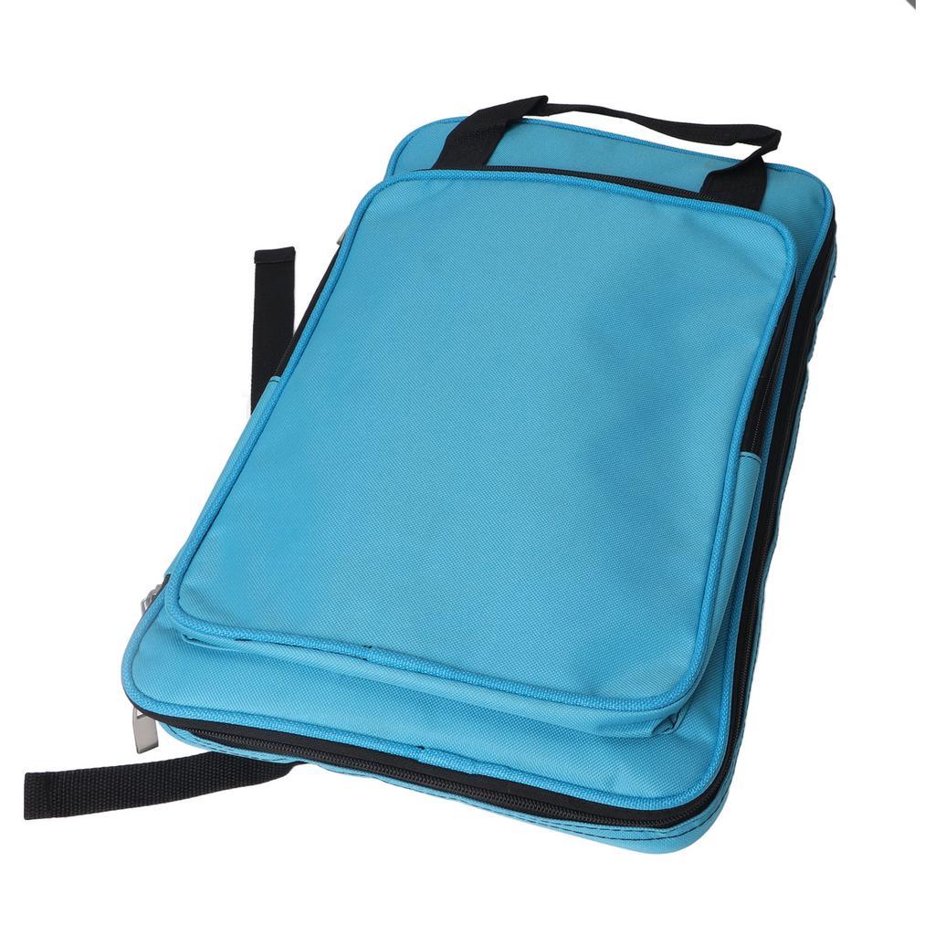 Drum Stick Backpack Waterproof Oxford Handheld Portable Ergonomic Multifunctional Bag W 60 Blue