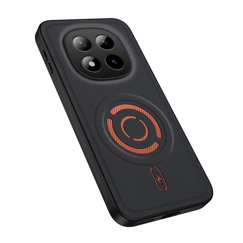 Чехол для Xiaomi Poco M8 Чехол-обложка для Xiaomi Poco M8 Pro Чехол для телефона Роскошный Магнитный Силиконовый Ударопрочный Защитная задняя крышка Coque