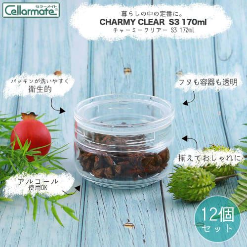 Mos-mart [Оптовая покупка] Cellarmate Charmy Clear S3 170 мл Набор (Пакет из 12)