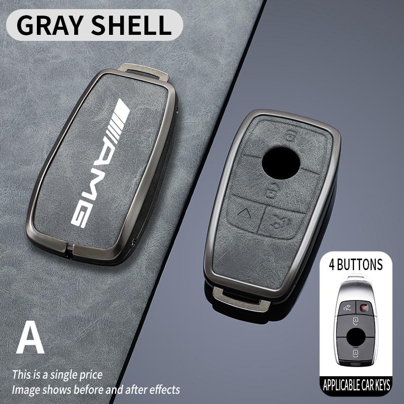 New 2025 Car Remote Key Case Cover Shell for 2019 2020 Mercedes-Benz A220 E63S AMG E-Class GLE 350 4MATIC E300 E400 E43 W213 Acc