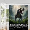 Movie Jurassic Park Dinosaur World Modern Simple Shower Curtain Bathroom Decorative Polyster Shower Curtain with Hook