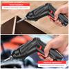 1800mAH Wireless Electric Cordless Screwdriver Lithium Battery Mini Drill 3.6V Power Tools Set Household Maintenance Repair