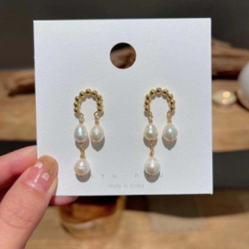 Длинные серьги с кисточками Женские Корейский Дизайн ДунДэмун Универсальные серьги