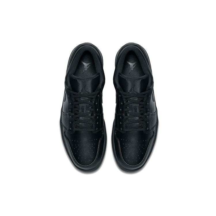 Air Jordan 1 Low 'Triple Black' Men's 553558-091