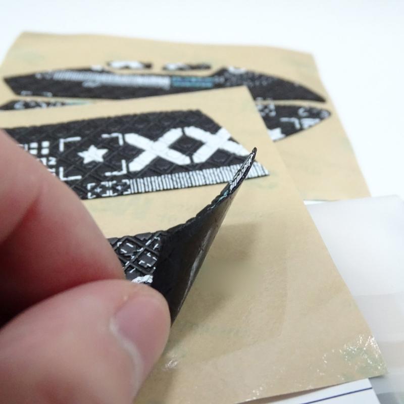 Нескользящая наклейка для мыши V2PRO, противоскользящая лента-грип, влагостойкая накладка без мыши