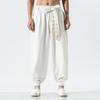 Spring and Autumn New Chinese Style Loose Casual Pants Embroidered Harlan Pants Large Size Fashion Trendy Men