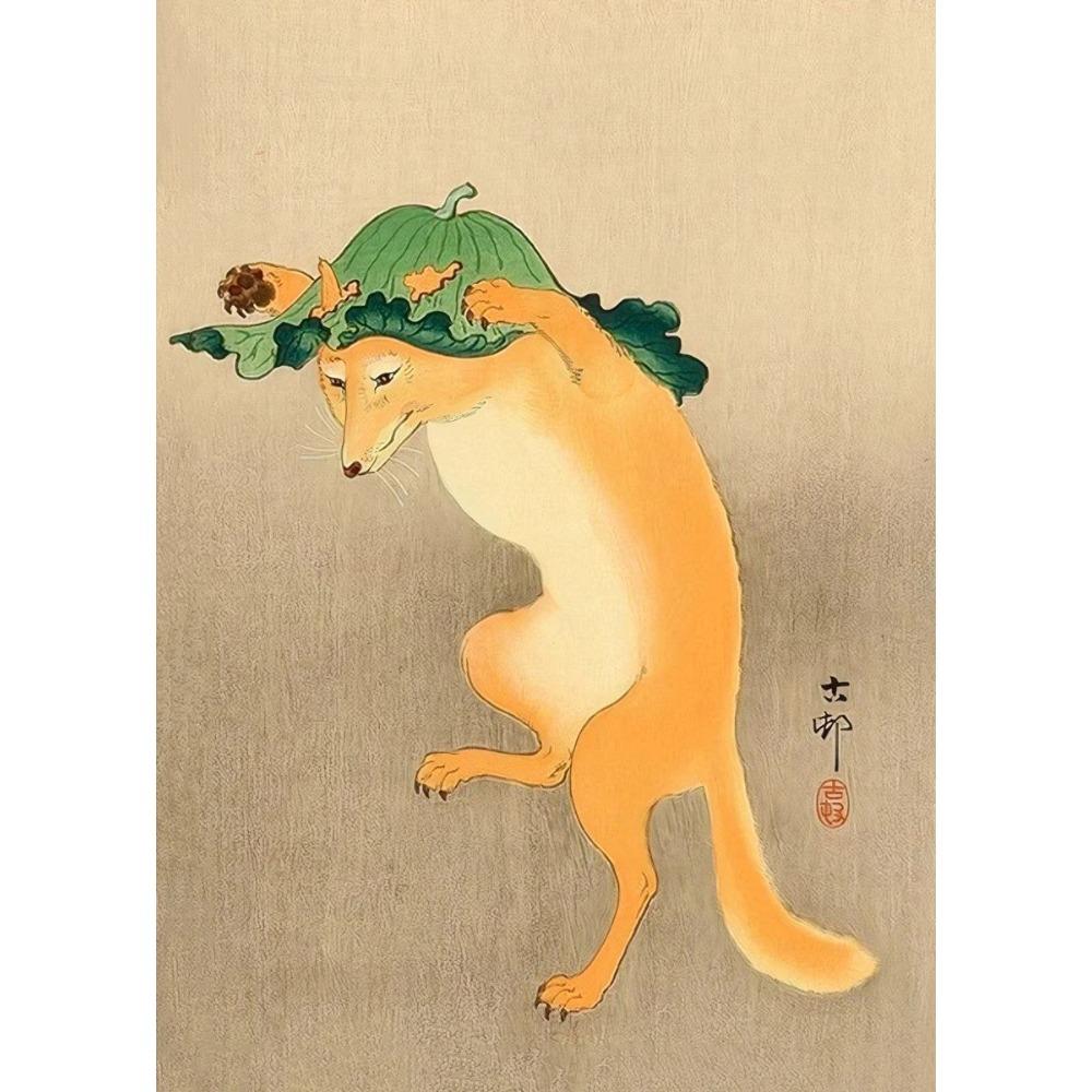 Vintage Japan Art Canvas Paintings Yayoi Kusama Poster Print Katsushika Hokusai Wall Art HD Picture for Living Room Home Decor