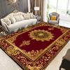 Персидские Роскошные Ковры Украшение Гостиной Ковер Большой Площади Моющийся Ковер для Кофейного Столика Ковер для Зоны Отдыха Высококачественный Нескользящий Коврик для Спальни