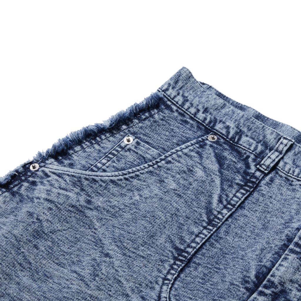 PENFIELD [Одежда для походов] Выцветшие индиго Брюки с необработанным краем и двойными коленями Индиго_Fr1Kp02U