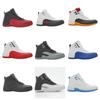 AJ12 Баскетбольные кроссовки Valentine's Day из углеродного волокна для мужчин и женщин – Чисто-белые, черные, золотые, оранжевые и красные.