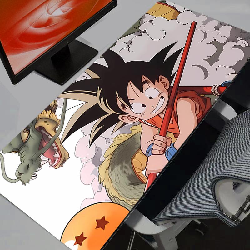 Large Mouse Pad Gamer Computer Desk Mat Modern Table Rug Keyboard Laptop Carpet Big Dragon Ball Z DBZ Gaming Mousepad