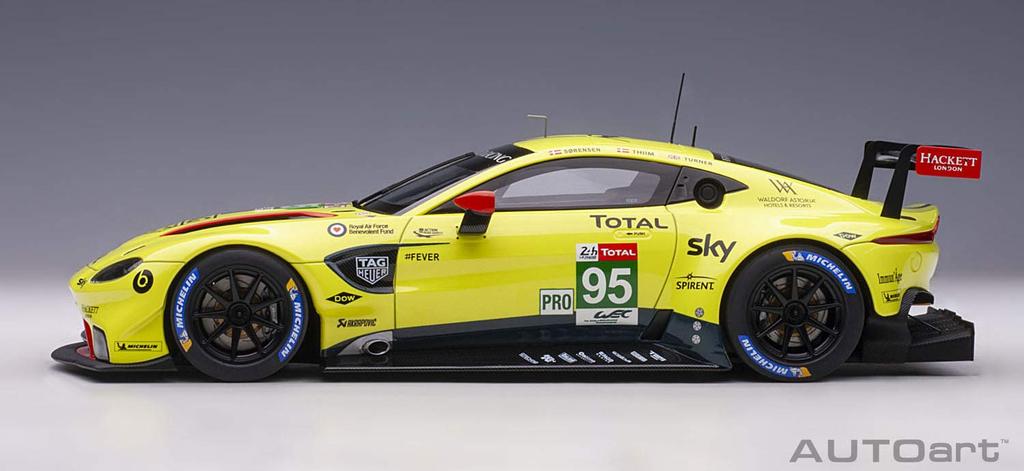 AUTOart Scale Aston Martin Vantage GTE 2018 Le Mans 24 Hours LMGTE Pro Class Finished Model 81808 1/18 #95