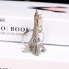 Zinc Zinc Alloy France Tower Keychain Vintage Paris Keyring Creative Eiffel Tower Bag Pendant  Bag Hanging